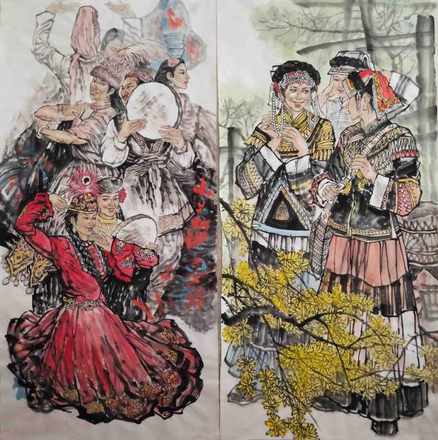 画家孔维欣 |孔维欣书画艺术家