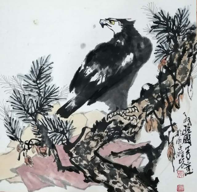 画家孙桂国 |孙桂国,字溪源,潍坊人,共产党员,自幼酷爱书画艺术家