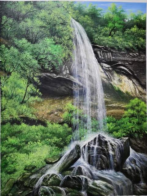 何淑春 |何淑春，油画师何淑春，何淑春油画师书画艺术家