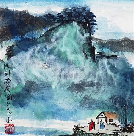 梁兆金 |画家梁兆金书画艺术家