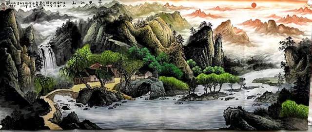 画家孙桂国 |孙桂国,字溪源,潍坊人,共产党员,自幼酷爱书画艺术家