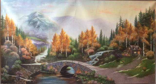 何淑春 |何淑春，油画师何淑春，何淑春油画师书画艺术家