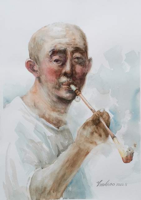 周飚 |周飚，中学高级美术教师，水彩、油画兼水墨画书画艺术家