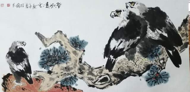 画家孙桂国 |孙桂国,字溪源,潍坊人,共产党员,自幼酷爱书画艺术家