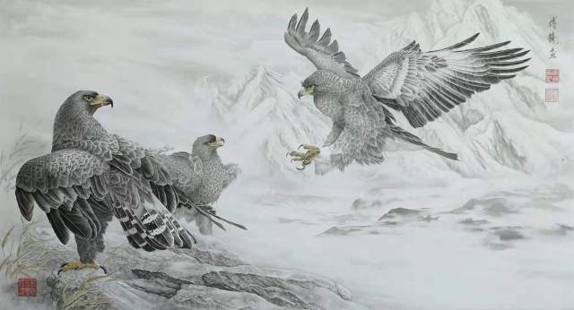 傅饶 |傅饶,傅饶,原名,付波,斋号,卧龙,草堂,。,书画艺术家