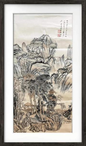 爱新觉罗.毓林（李泽林）  爱新觉罗.毓林（李泽林）——中国北宗山水正统|爱新觉罗.毓林（李泽林）,书画家书画艺术家