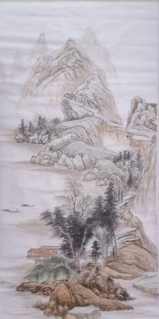 张大成 |山东济南人,盛园堂画室(主人)书香门第。自书画艺术家