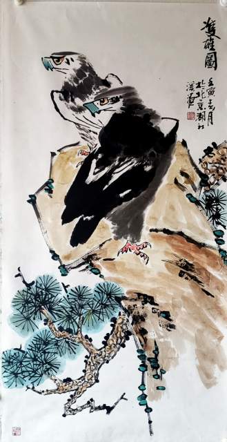 画家孙桂国 |孙桂国,字溪源,潍坊人,共产党员,自幼酷爱书画艺术家