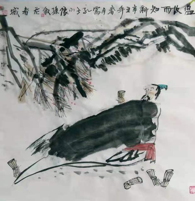 孙叙 |孙叙原名孙旭书画艺术家