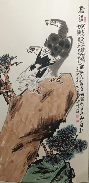 画家孙桂国 |孙桂国,字溪源,潍坊人,共产党员,自幼酷爱书画艺术家