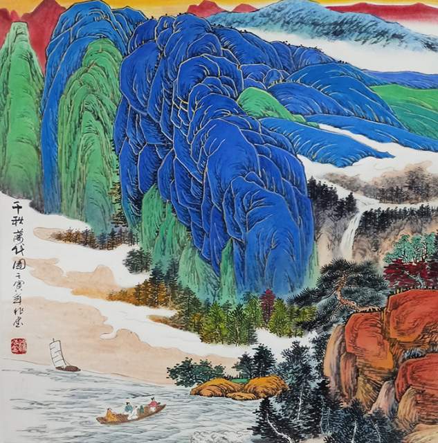 梁兆金 |画家梁兆金书画艺术家