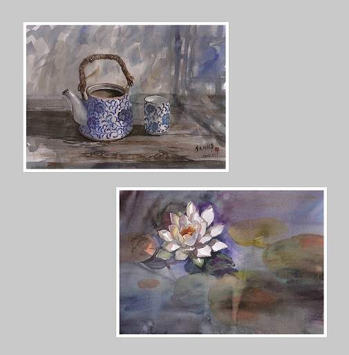 周飚 |周飚，中学高级美术教师，水彩、油画兼水墨画书画艺术家