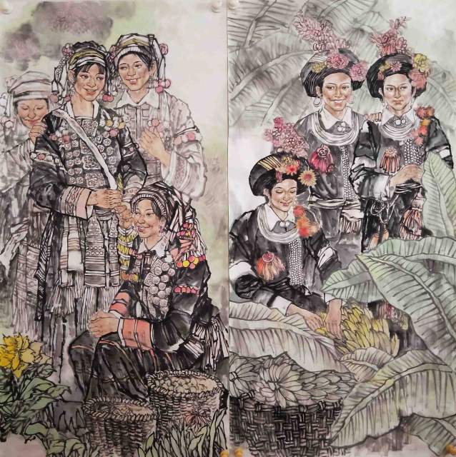 画家孔维欣 |孔维欣书画艺术家